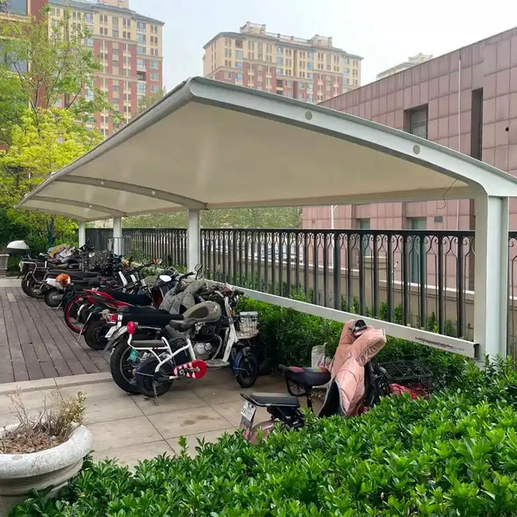 阿图什市膜结构电动车棚